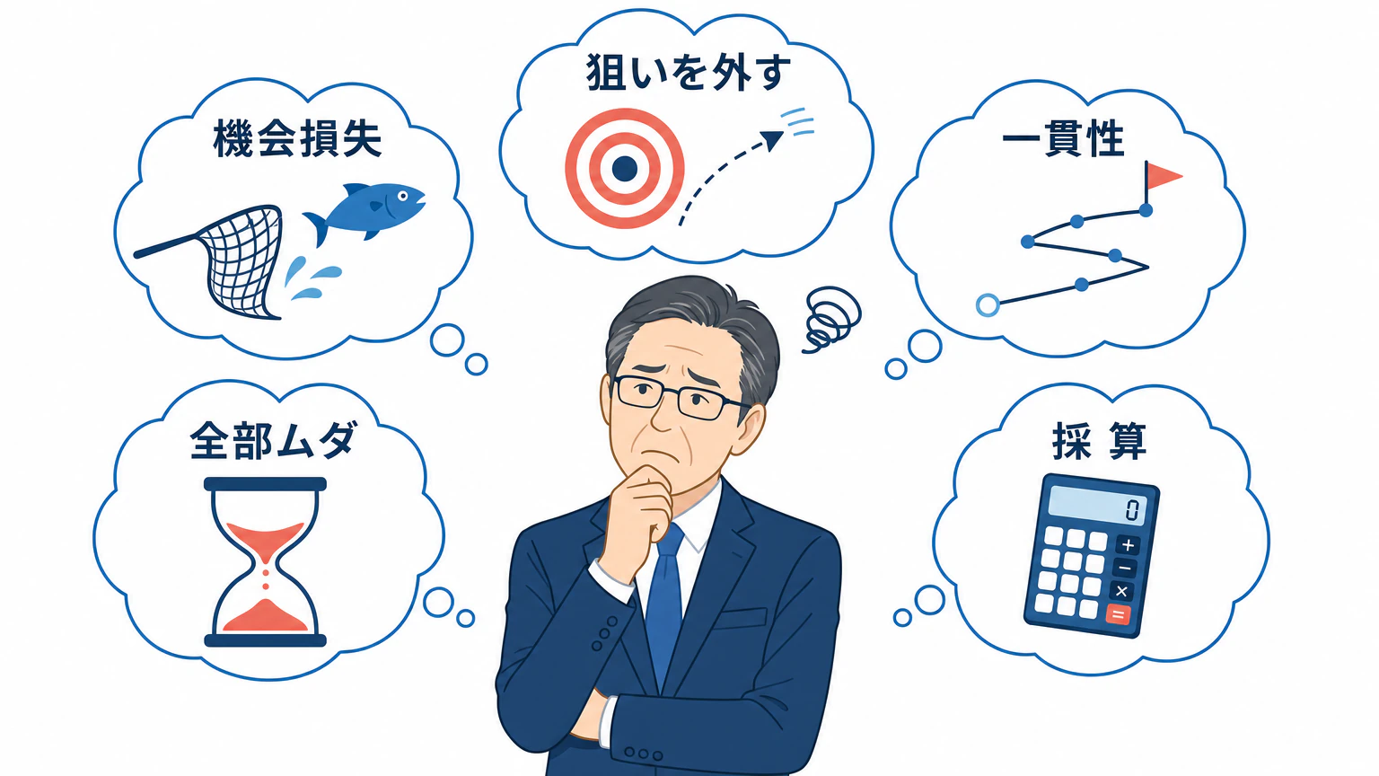 中小企業の経営者がターゲットを絞れない5つの不安 機会損失への恐怖と採算の矛盾